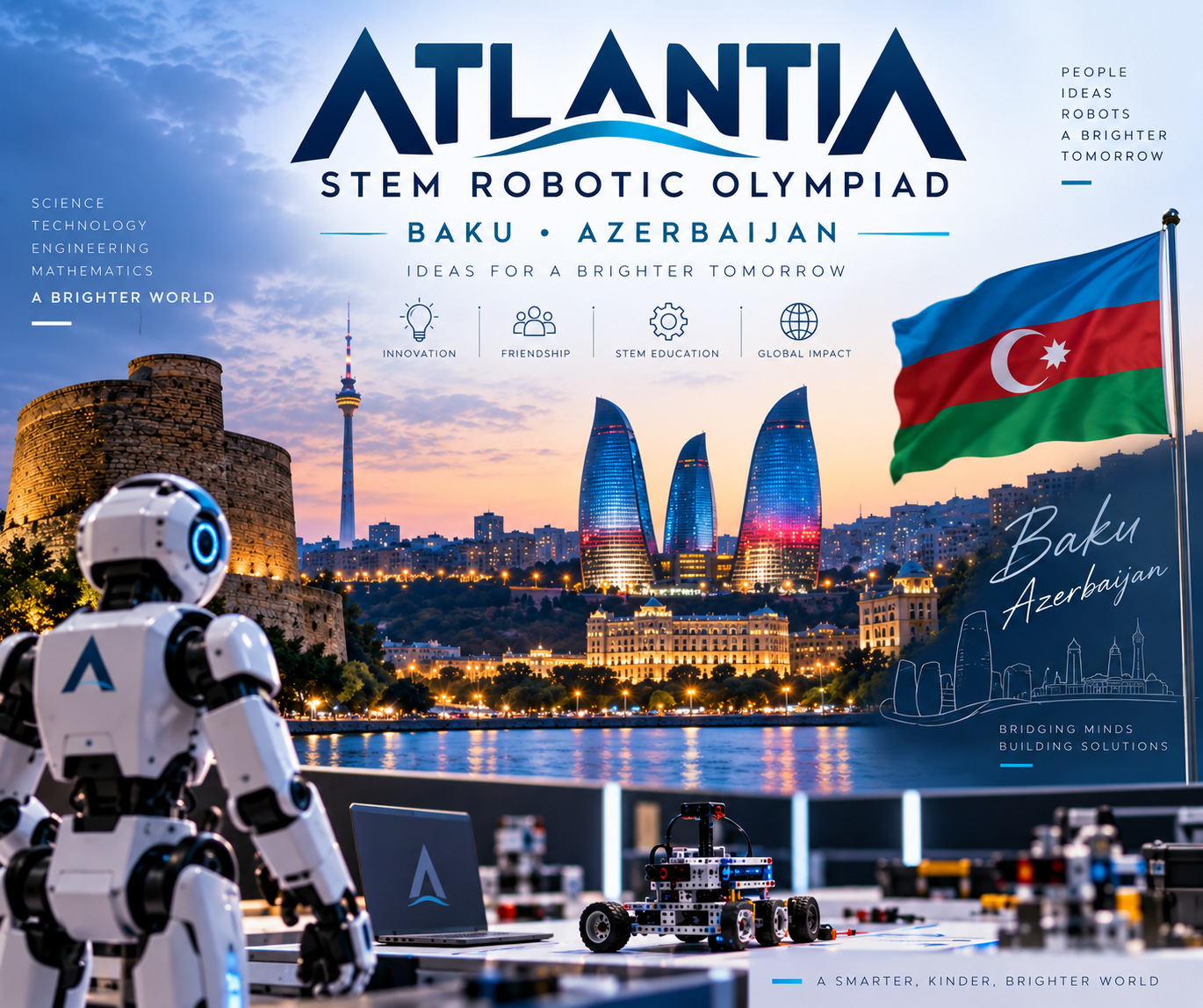 The Atlantia Stem Robotic Olympiads - 31 October 2026 AZERBAIJAN BAKU