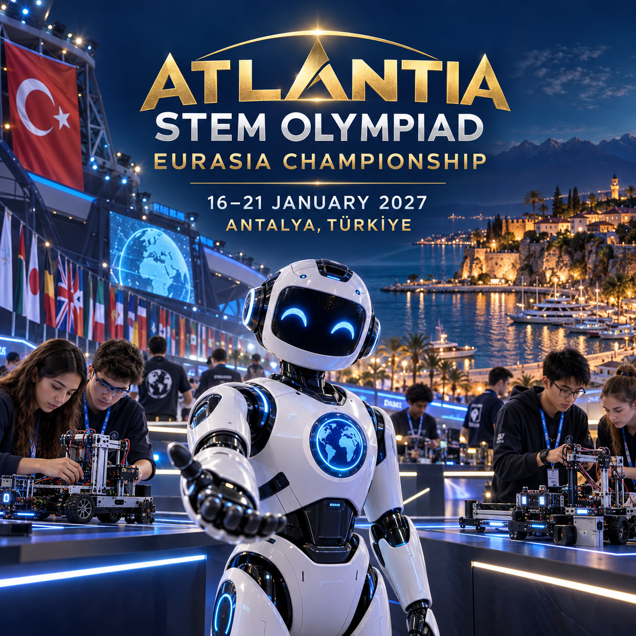 EurAsia Championships Robotik STEM 16-21 January 2027 ANTALYA TURKIYE